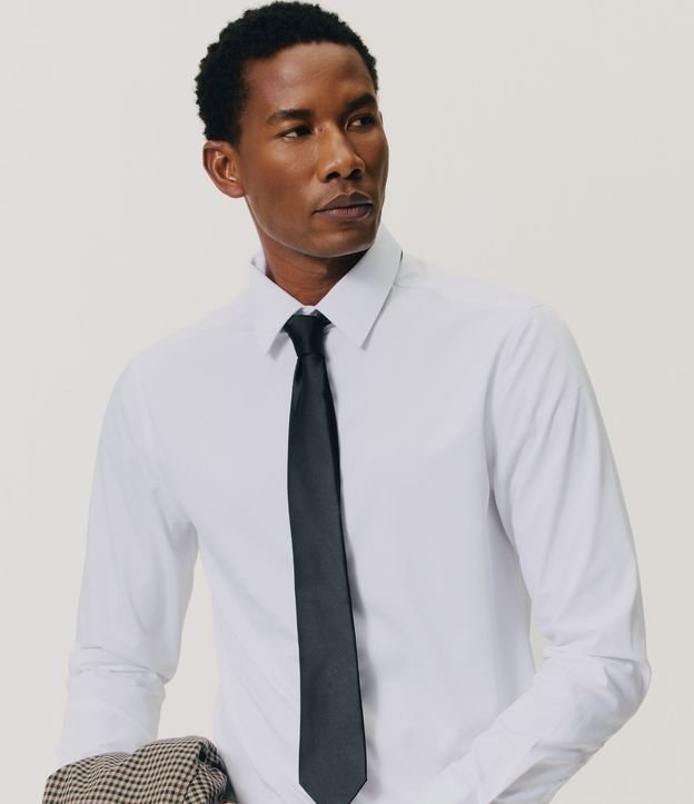 Camisa Regular Básica en Oxford
