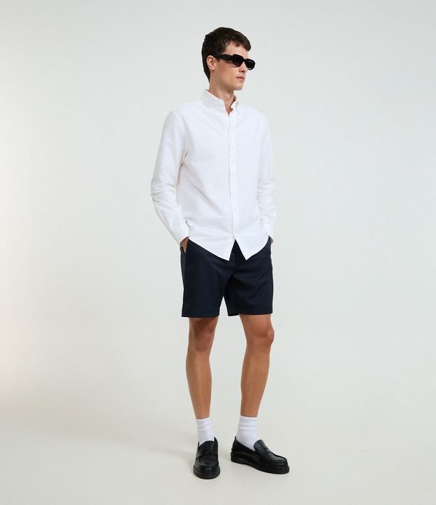 Camisa Regular Básica en Oxford 3
