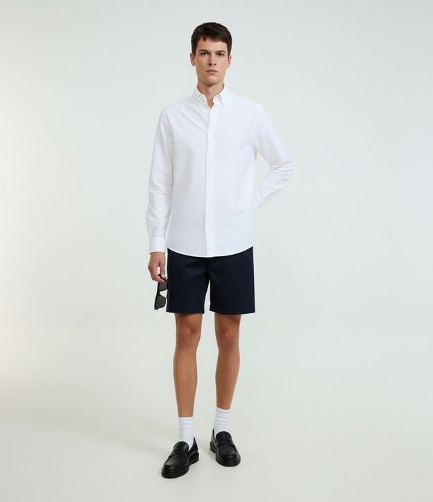 Camisa Regular Básica en Oxford 6