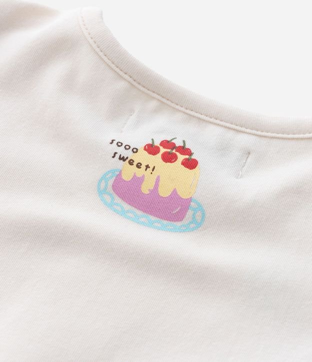 Blusa Infantil con Estampa Interactiva y Pompones - Talle 1 a 6 años 7