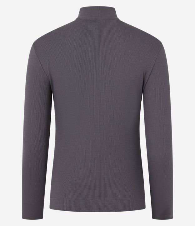 Blusa en Algodón Manga Larga y Cuello Alto 6