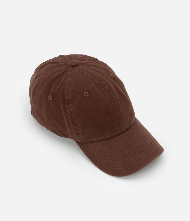 Gorra Aba Curva en Algodón con Strapback