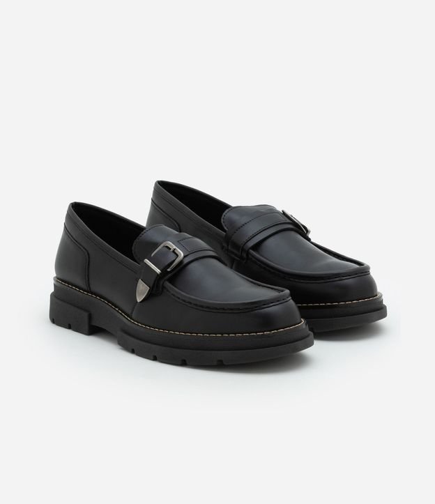 Zapato en Material Sintético con Hebilla 2