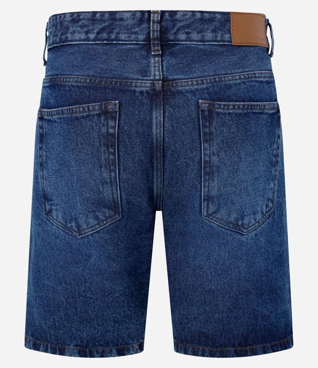 Bermuda en Jeans con Etiqueta Aplicada 7