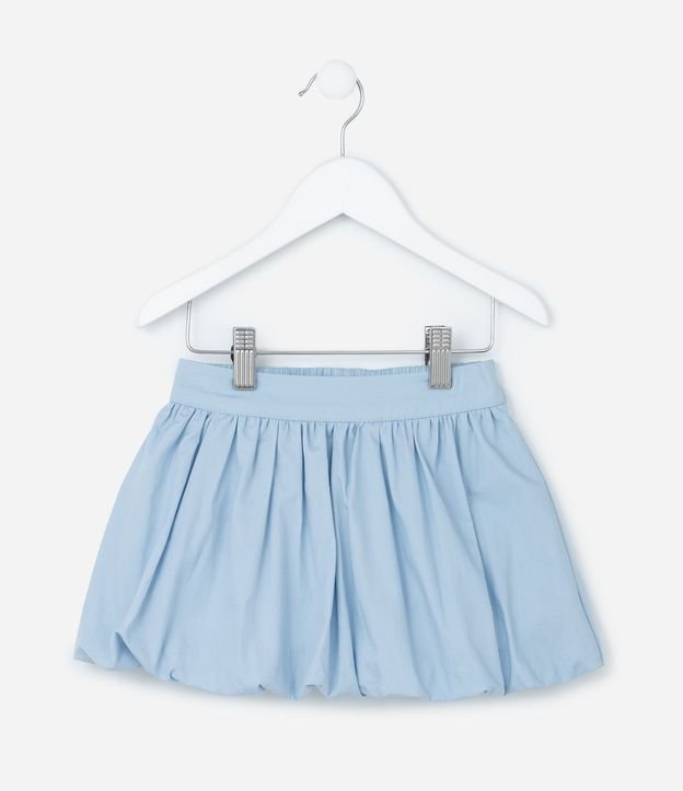 Pollera Infantil Balonê en Tricolina con Pliegues - Talle 1 a 6 años