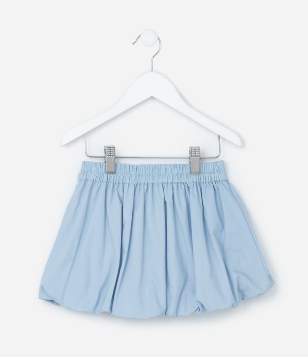 Pollera Infantil Balonê en Tricolina con Pliegues - Talle 1 a 6 años 3