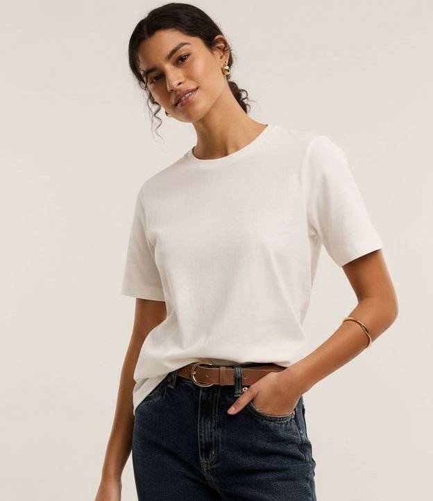 Remera T-Shirt en Algodón Básica 7