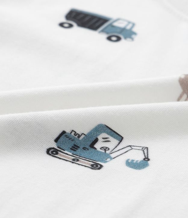 Remera Infantil con Estampa Carritos - Talle 1 a 6 años 4