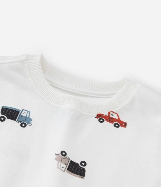 Remera Infantil con Estampa Carritos - Talle 1 a 6 años 5