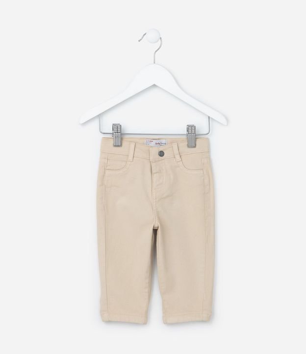 Pantalón Casual Infantil en Sarga - Talle 0 a 18 meses 2