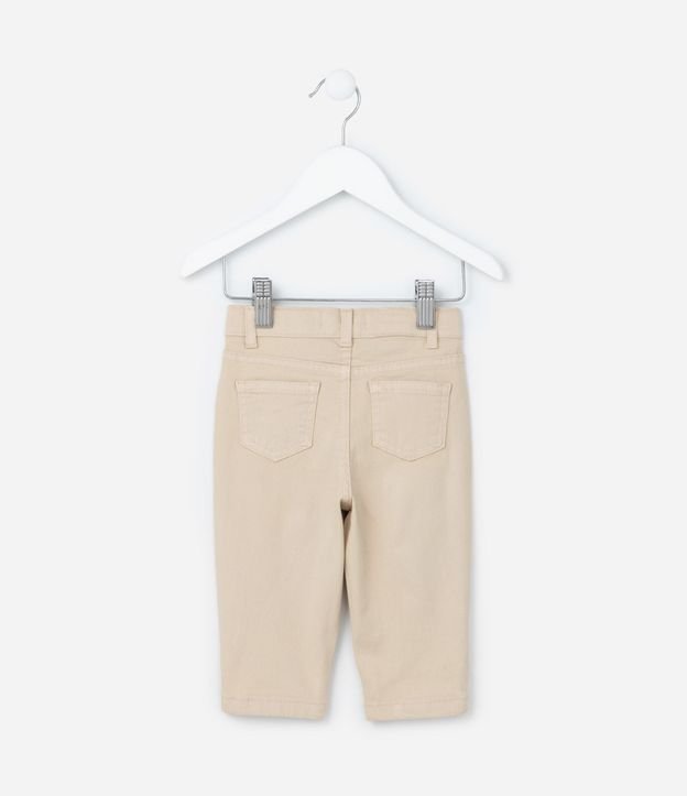 Pantalón Casual Infantil en Sarga - Talle 0 a 18 meses 3