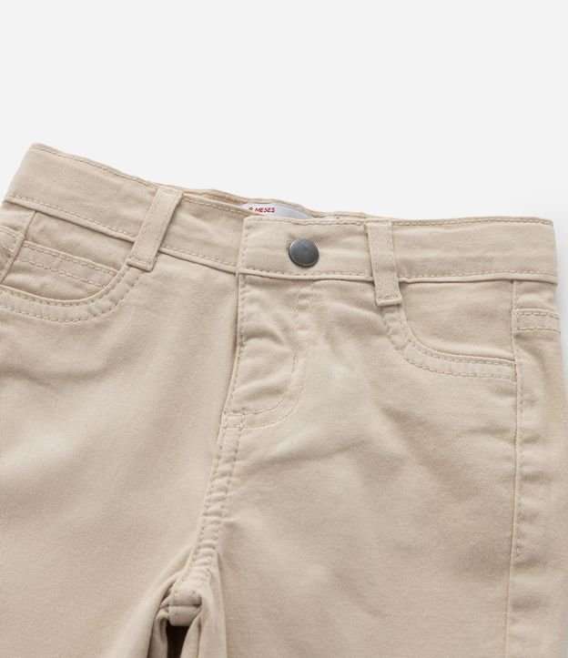 Pantalón Casual Infantil en Sarga - Talle 0 a 18 meses 4