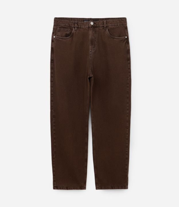 Pantalón Baggy Jeans con Bolsillos 5