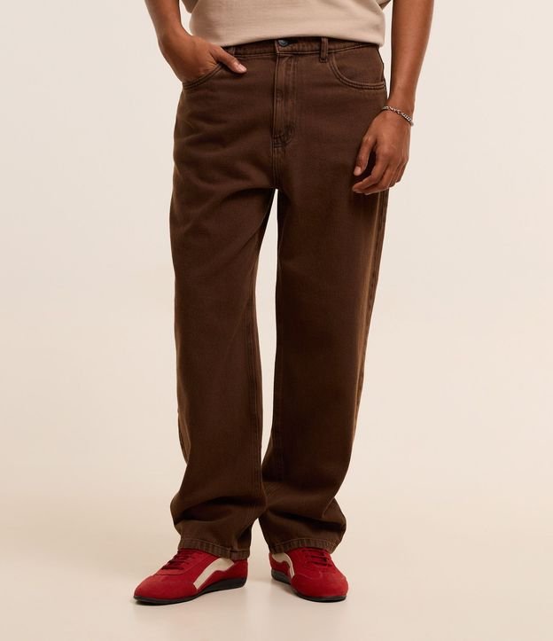Pantalón Baggy Jeans con Bolsillos 2