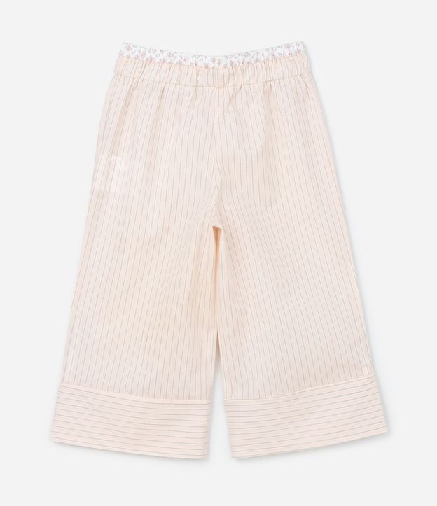 Conjunto Infantil en Tricolina con Lacitos y Pantalón Wide Leg - Talle 1 a 6 años 6