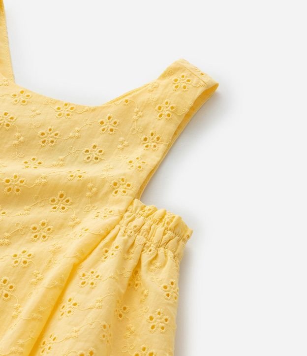 Vestido Balone Infantil en Laise Texturizado - Talle 1 a 6 años 7