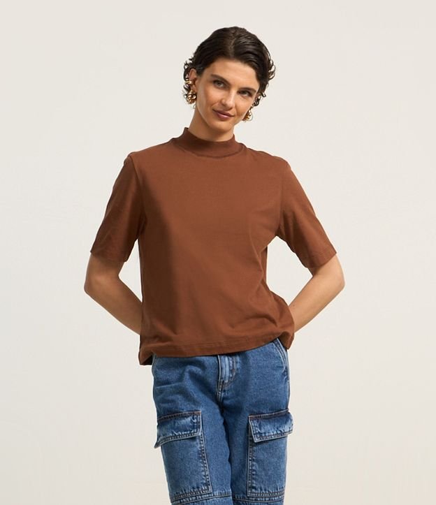 Remera en Algodón con Cuello 3