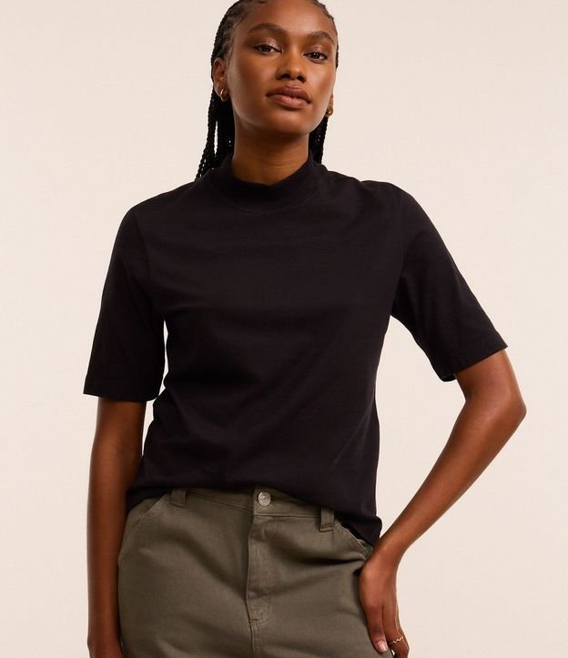 Remera en Algodón con Cuello 2