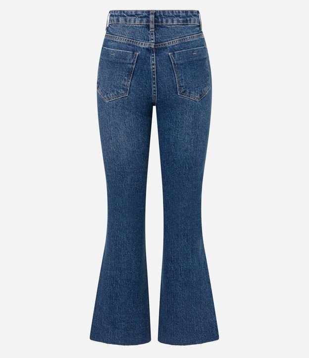 Pantalón Cropped Flare en Jeans 9