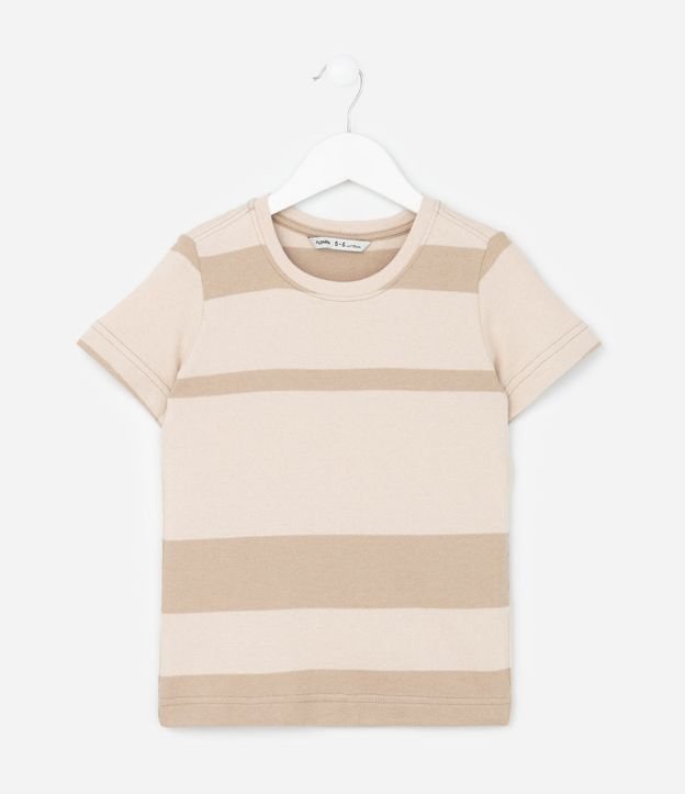 Remera Infantil con Estampa de Bloques de Color - Talle 5 a 14 años 2