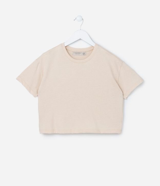 Remera Corta Infantil en Cotton Malhão - Talle 5 a 14 años