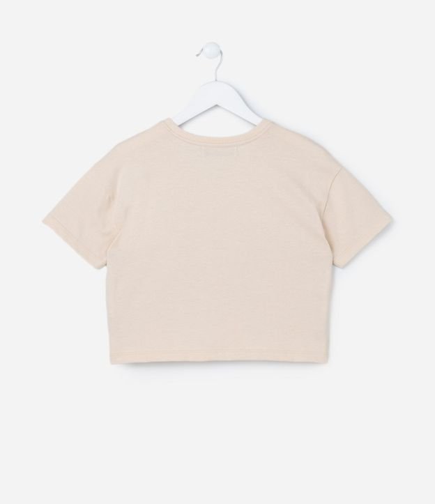 Remera Corta Infantil en Cotton Malhão - Talle 5 a 14 años 2