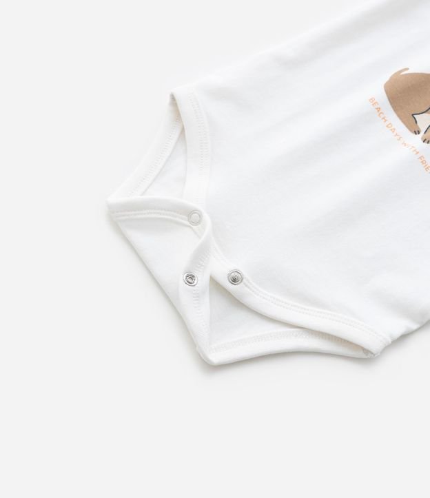 Body Infantil con Estampa Perrito - Talle 0 a 18 meses 5