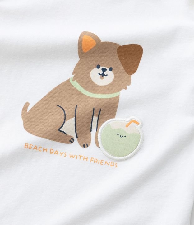 Body Infantil con Estampa Perrito - Talle 0 a 18 meses 7