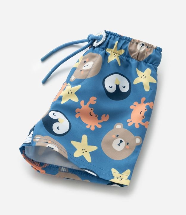 Conjunto Infantil en Microfibra con Estampa de Pinguino - Talle 0 a 18 Meses 10