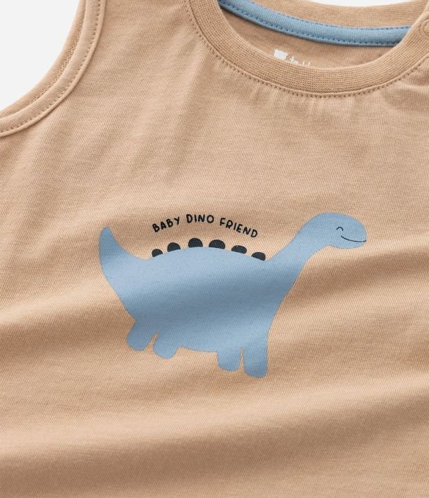 Conjunto Infantil con Estampa de Dino - Talle 3 a 18 Meses 12