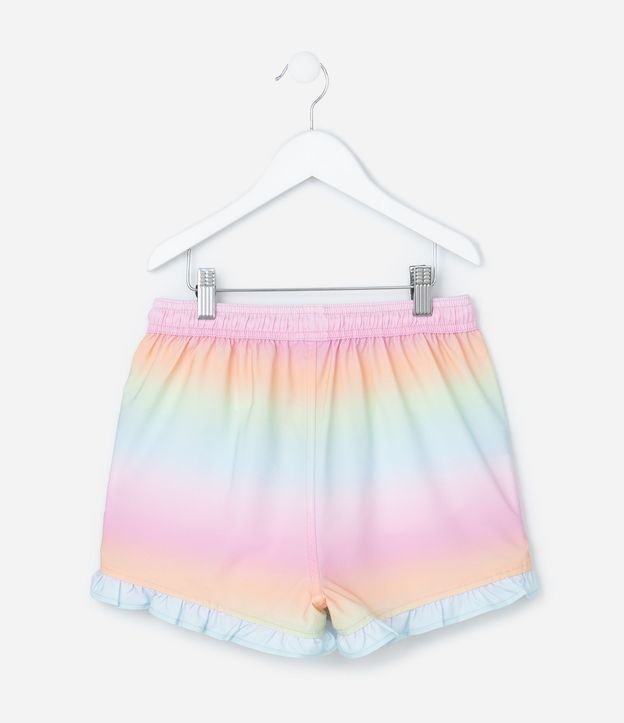 Short Regular Infantil en Microfibra con Estampa Tie Dye -Talle 5 a 14 años 2