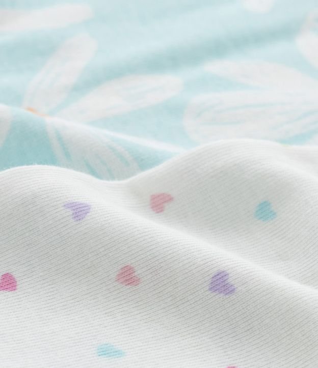 Kit 02 Bodies Infantiles en Rib con Estampa - Talle 0 a 18 meses 3