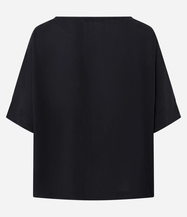 Blusa en Chiffon con Manga Corta 2