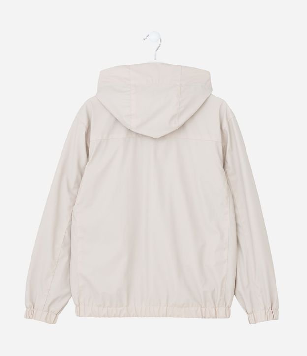 Campera Infantil con Textura Gomosa y Capucha - Talle 5 a 14 años 3