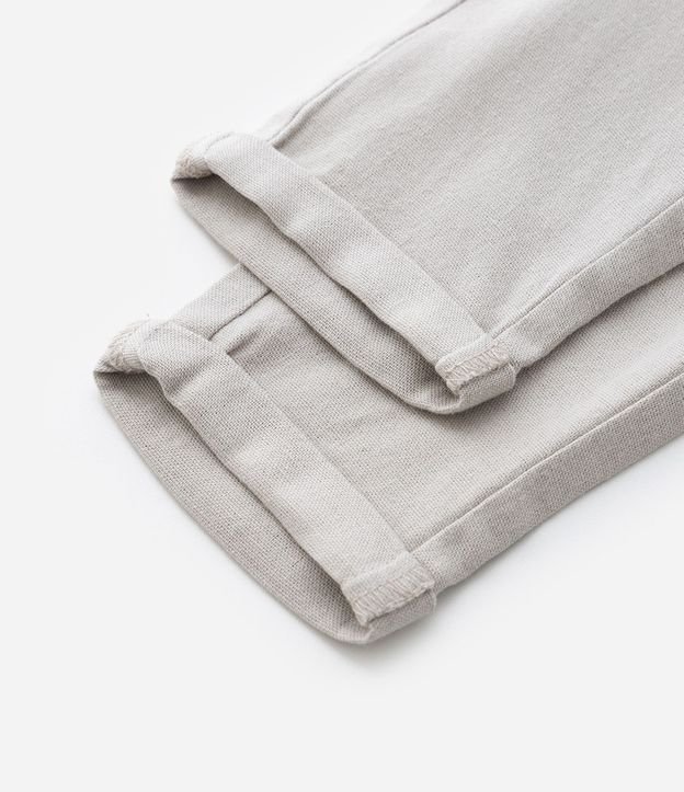 Pantalón Infantil en Cambraia con Bolsillo Cuchillo - Talle 0 a 18 Meses 5