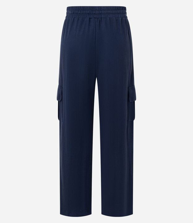 Pantalón Ligero en Malla Orly con Bolsillos Laterales 7