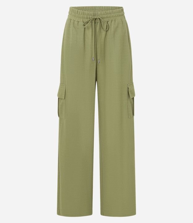 Pantalón Ligero en Malla Orly con Bolsillos Laterales 7