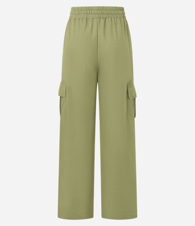 Pantalón Ligero en Malla Orly con Bolsillos Laterales 8
