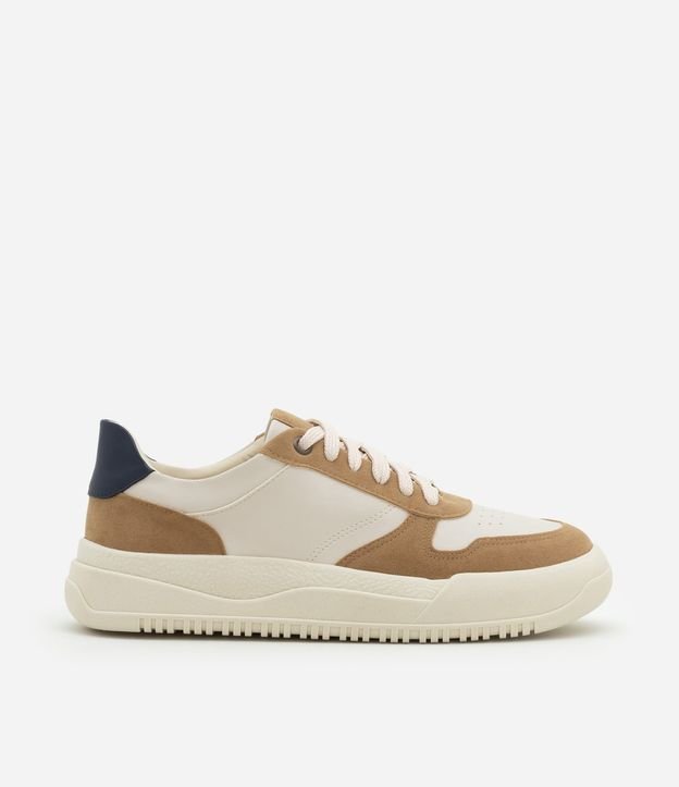 Championes Casual en PU con Recortes y Suela Bold