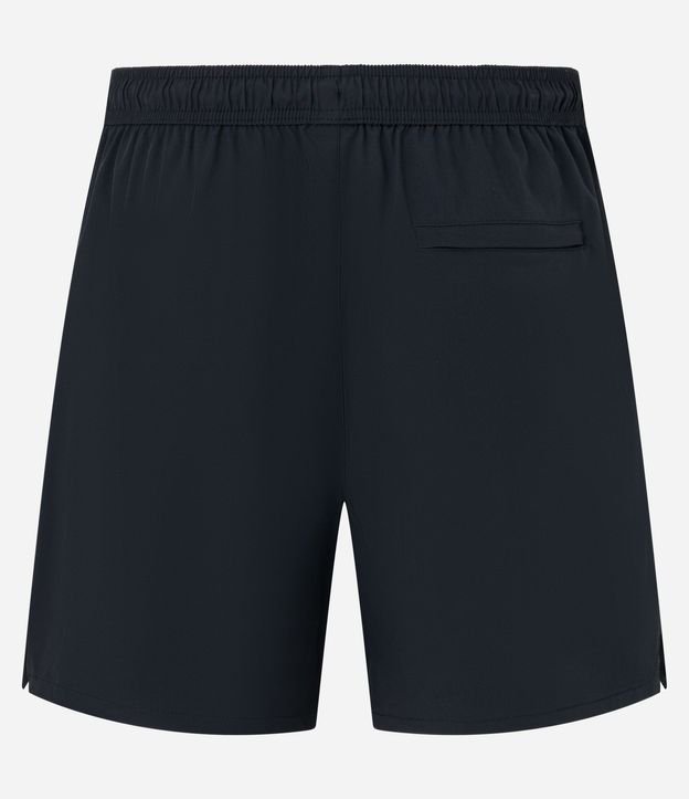Bermuda Deportiva con Cordón Contrastante y Bolsillo 9