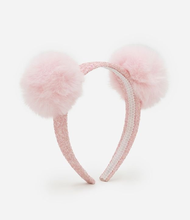 Vincha Infantil con Pompones - Talle único 1