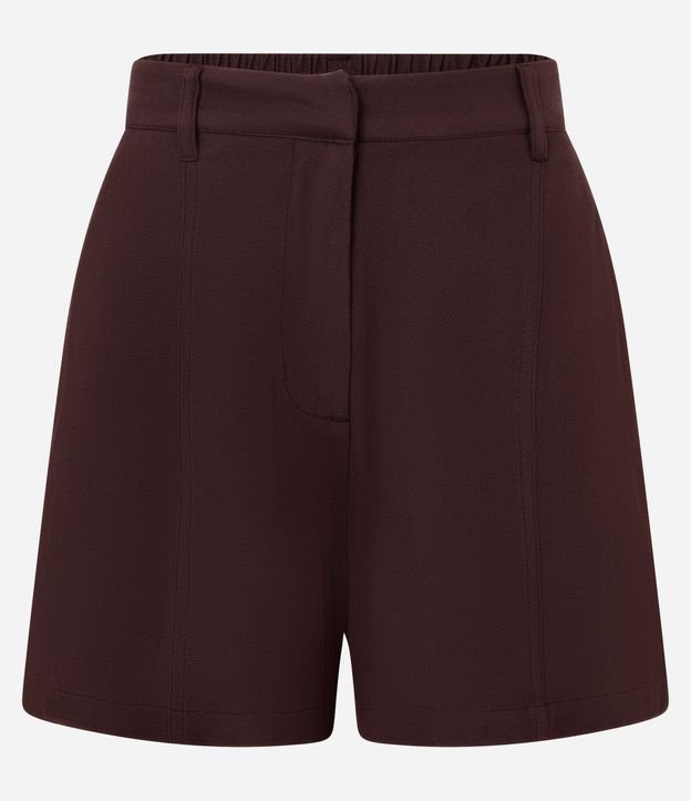 Short Corto Alfaiatado en Viscosa Twill