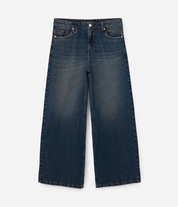 Pantalón Mega Baggy en Jeans con Argollas 9