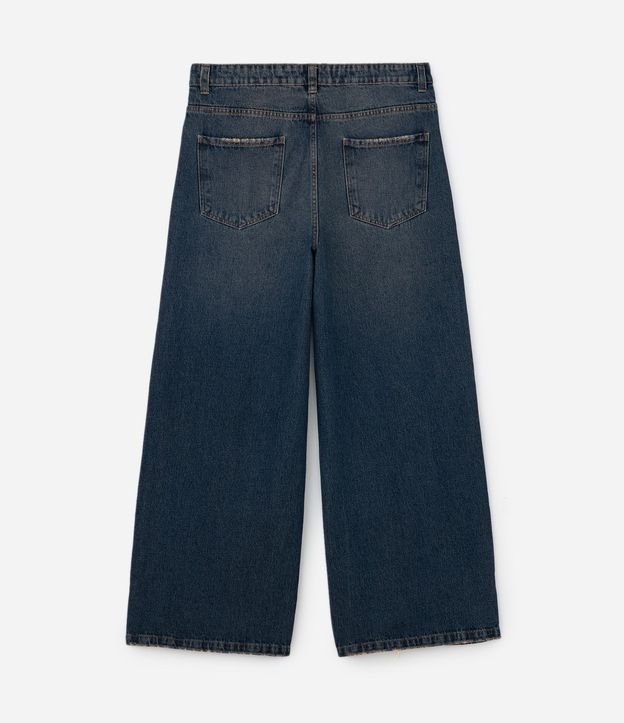 Pantalón Mega Baggy en Jeans con Argollas 10