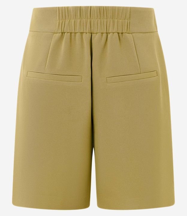 Short Sastre Cintura Alta con Frisos y Botones Dobles 6