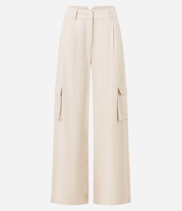 Pantalón Pantalona con Bolsillos Cargo Laterales 5