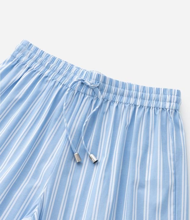 Pantalón Infantil en Tricolina con Estampa Rayada y Bolsillos - Talle 5 a 14 años 5