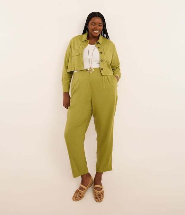Campera en Viscolino con Bolsillos Curve & Plus Size 2