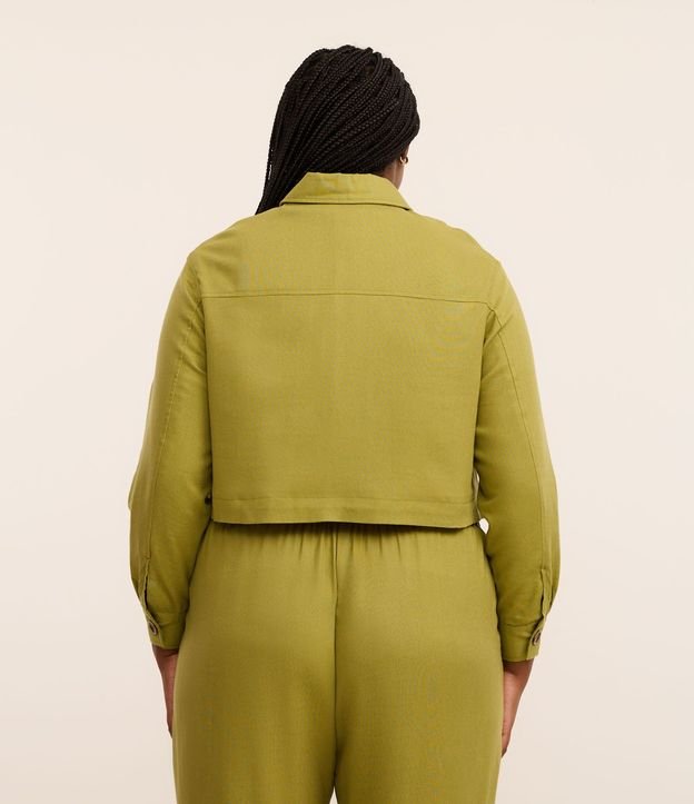 Campera en Viscolino con Bolsillos Curve & Plus Size