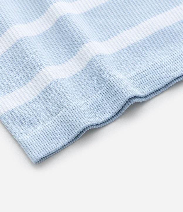 Musculosa Nadador Infantil con Estampa Rayada - Talle 5 a 14 años 5
